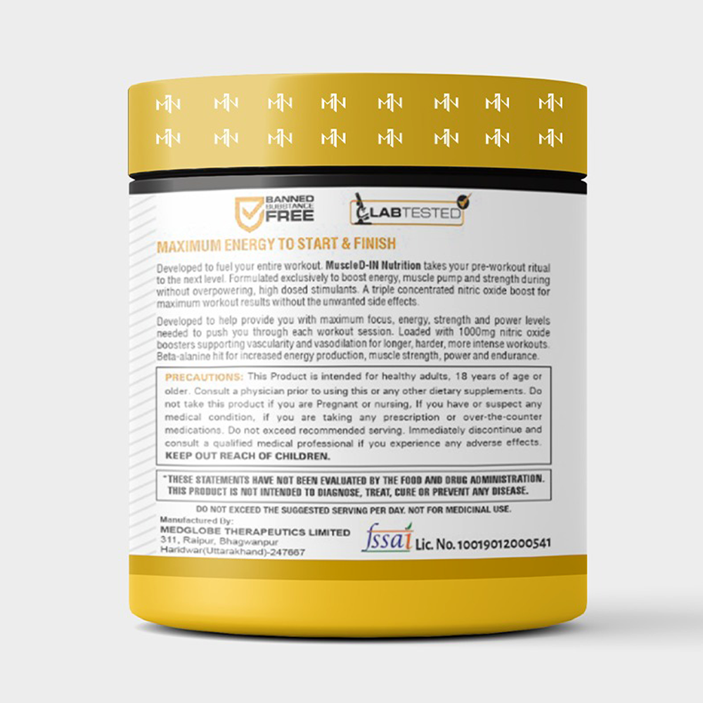 Muscled-IN Nutrition Power Bomb Pre-Workout