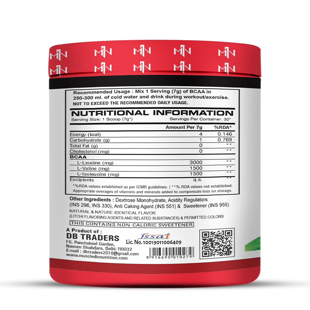Muscled-IN Nutrition BCAA