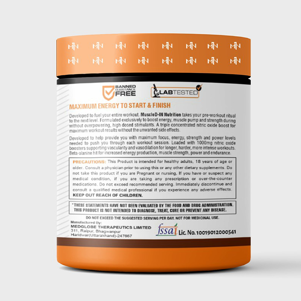 Muscled-IN Nutrition Power Bomb Pre-Workout