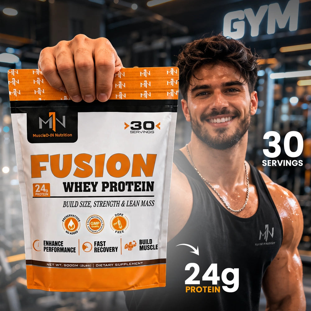Muscled-IN Nutrition Fusion Whey Protein