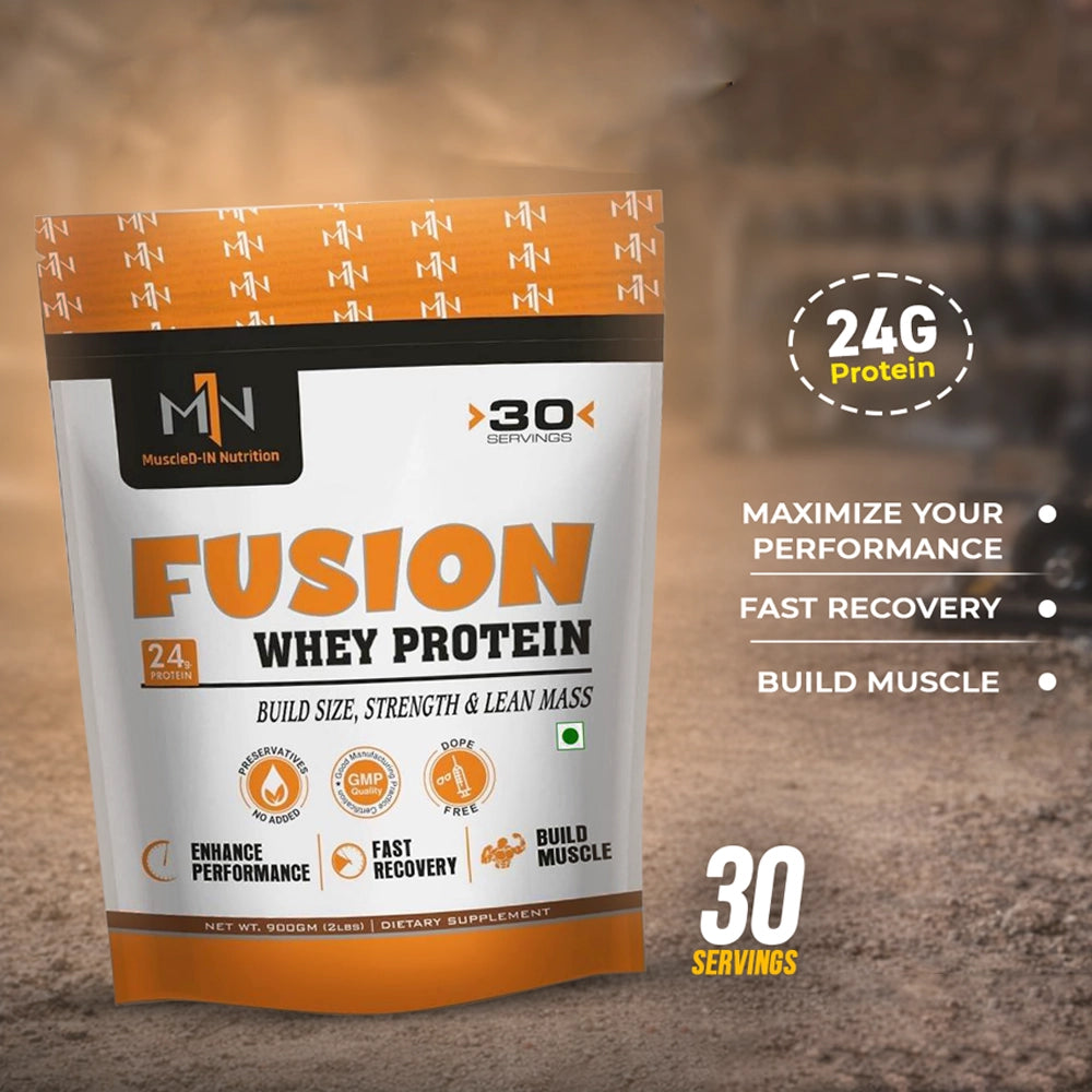 Muscled-IN Nutrition Fusion Whey Protein