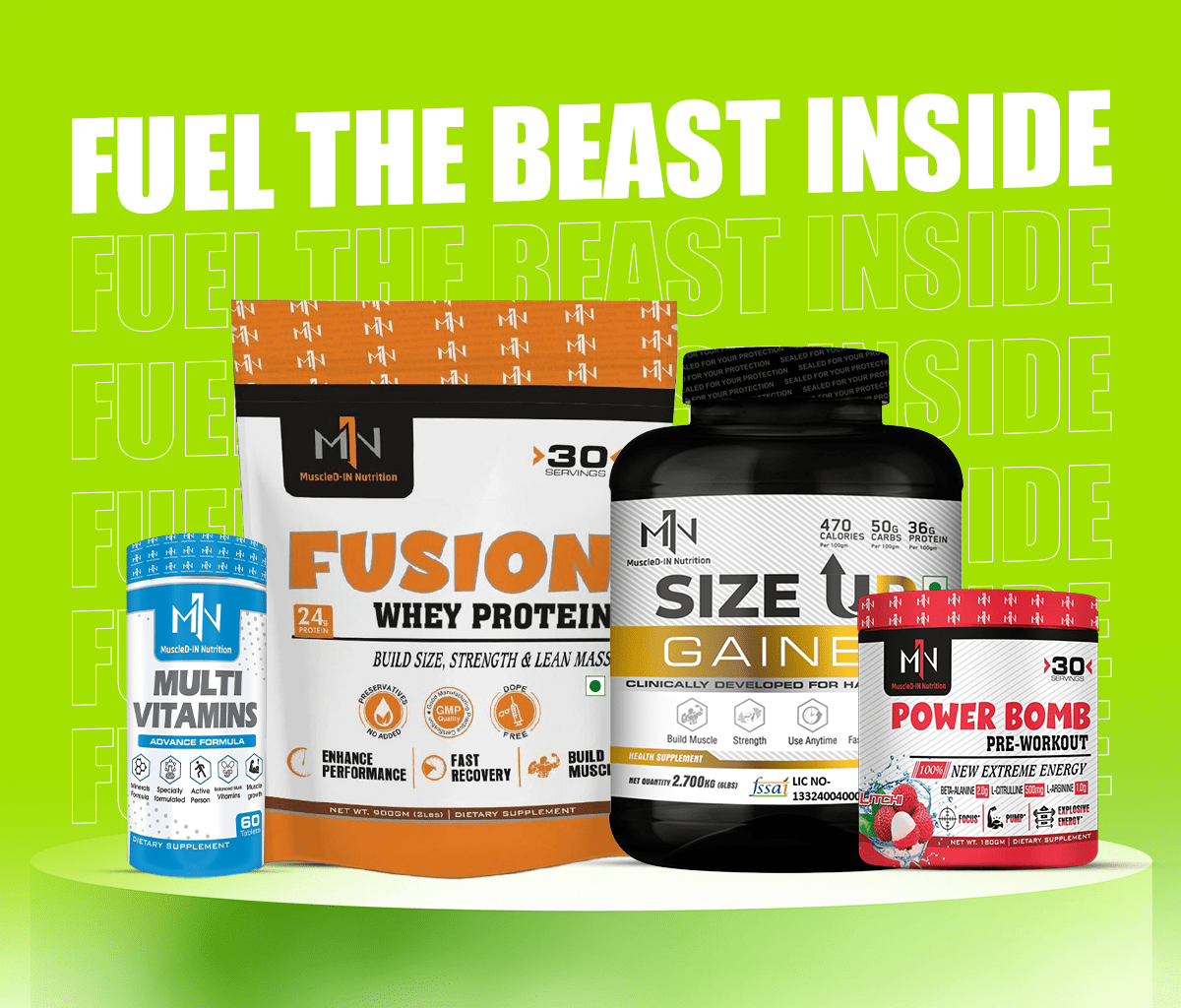 MuscleD-IN Nutrition – Premium Sports Supplements for Strength, Stamina & Recovery